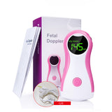 BOXYM Prenatal Fetal Doppler Fetal Heart Rate Monitor Portable de fetal Baby With Free Earphone For Pregnant Women