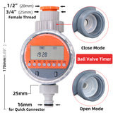 Automatic Intelligent Electronic LCD Display Home Ball Valve Watering Timer Garden Water Timer Irrigation Controller System