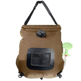 20L Outdoor Solar Water Bag Camping Hiking Shower Bag Water Storage Bag Portable Folding Mountaineering Bath bag