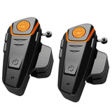 2020 Version BT-S2 1000m 30M IPX7 Waterproof Moto Helmet Bluetooth Wireless Headset Motorcycle bluetooth intercom for motorcycle
