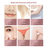 Electric Facial Epilator Rechargeable Hair Remover Portable Painless Hair Trimmer Mini Shaver for Women Razor Bikini Epilator