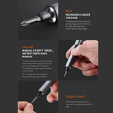IFu MR1 Plus Lithium Electric Screwdriver Power/Manual Screw Driver Bit Repairing Tools for Electronics/Cellphone/Notebook/Watch