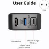 Fast Charger for Switch Console HDMI-Compatible TV Charging Dock for Switch Adapter