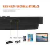 61 Keys Piano Digital Music Electronic Keyboard KeyBoard Black Electric Piano Kids Gift with microphone Keyboard instrument HOT!