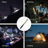 New COB LED Work Light USB Rechargeable Work Light Portable Magnetic Cordless Inspection Light For Car Repair Home Emergency