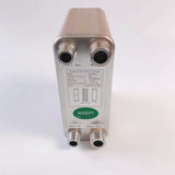 60 Plates Heat Exchanger Beer Wort Chiller Cooler 304 Stainless Steel  For Home Brewing Beer