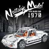 1365pcs City Technical Retro Speed Racing Car Building Blocks MOC Supercar Sports Vehicle Bricks Toys For Boys Gifts