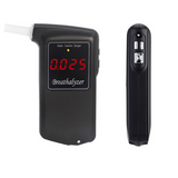 High Accuracy Professional Police Digital Breath Alcohol Tester Breathalyzer Analyzer Detector Test Device LCD Screen AT-858S