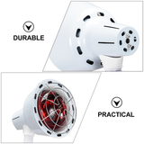 1 Set Therapeutic Lamp Infrared Red Heat Light for Beauty Salon Phototherapy make up tool (US Plug)