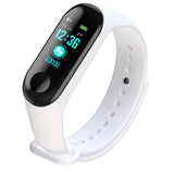 Wristwatch Fitness M3 Color Screen Smart Sport Bracelet Activity Running Tracker Heart Rate For Children Men Women Watch Hours
