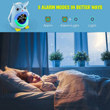 Kids Alarm Clock, Digital Dual Alarm Clock For Kids Boys Girls Bedroom, Children's Alarm Clock With Sleep Trainer