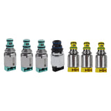 7Pcs Transmission Solenoid Kit 6T45E 6T40E Replacement for Buick for LaCrosse CX CXL for Regal Automatic Parts Accessories