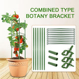 Vegetable Trellis With Clip Flowers Garden Indoor Potted Plants Stakes Vertical Climbing Plastic Tomato Cage Outdoor Balcony