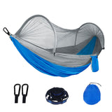 Camping Hammock Garden Anti Mosquito Bites Home Use Swing Sleeping Hanging Chair Outdoor Hiking Hunting Travel Portable Hang Bed