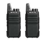 RETEVIS 2 pcs Mini Walkie Talkie PMR 446 Portable Two-way Radio ht PTT Walkie-talkies RT622 Portable Radio for Hunting Cafe RT22