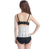 Adjustable Men Women Waist Trainer Magnetic Belt Lower Back Brace Spine Support Waist Belt Orthopedic Breathable Lumbar Corset