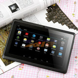 7 Inch Wifi Tablet Computer Quad Core 512 + 4GB Wifi Custom Frequency Intelligent Gravity Sensor Tablet Computer