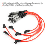 6Pcs Ignition Cable Spark Wire Cord 1J0998031 Fit for VW GOLF III Corrado VR6 2.8 2.9 with Pull Rod