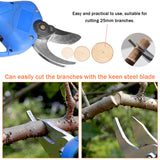 16.8V Cordless Pruner Brushless Motor Electric Pruning Shear 25mm Efficient Fruit Tree Bonsai Pruning Branche Cutter Landscaping