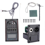 Hot-LC-5 5 Band EQ Equalizer Pickup,Acoustic Guitar Preamplifier Tuner with LCD Tuner and Volume Control
