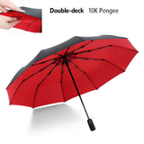 Windproof Double Automatic Folding Umbrella Female Male 12 Bone Car Luxury Large Business Umbrellas Men Rain Women Gift Parasol