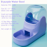 Pet Supplies 3.8L Large Capacity Pet Dog Cat Automatic Feeder Detachable Bowl Water Dispenser Food Feeding Device For Cat Dog