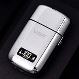 VGR cordless barber hair electric shaver for men beard body hair trimmer rechargeable razor bald head fade shaving machine
