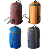 4 Colors Sleeping Bag Ultralight Waterproof Cotton Sleeping Bag Nature Hike Summer Hiking Nylon Storage Bag For Camping Travel