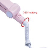 Three Barrel Ceramic Ionic Big Wave Automatic Lcd Curling Iron 3 Barrel Curling Iron Hair Curler