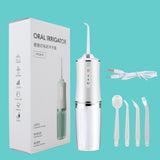 Electric Oral Irrigator Water Flosser USB Rechargeable XP7 Waterpick For Outdoor and Home Portable Tooth Scaler