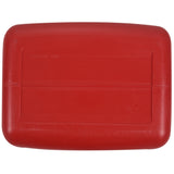 12L Portable Boat Yacht Engine Marine Outboard Fuel Tank Oil Box With Connector Red Plastic Corrosion-Resistant Anti-Static
