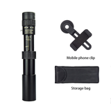 10-300X40mm Super Zoom Monocular Telescope Binoculars BAK4-Prism Body Steel Take Photo 4K Video Low Light Night Vision Camping
