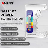 LCD Display Universal Digital Battery Capacity Meter Tester Card Type Power Tester Power Detector ABS Plastic