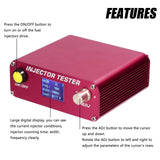 CRI100 High Pressure Common Rail Injectors Tester with 0-6000us Pulse Width and 1-30Hz Injection Frequency