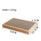Cat Scratch Board Lounge Nail Scraper Scratch Pad Pet Sofa Bed Cat Beds Corrugated Cardboard Toy For Cat Scratcher WIth Catnip