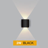 Led Wandlamp IP65 Outdoor Waterdichte Tuin Verlichting AC86-265 Aluminium Indoor Slaapkamer Woonkamer Trap Wandlamp