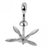 316 Stainless Steel Iron Metal Anchor For Boat Kayak Dinghy Raft Fishing Boat Kayak Durable 1.5 KG/0.7Kg For Inflatable Boat