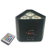 Mini 54W LED Battery Par Uplighting IR WiFi App Control DMX512 Wireless 3x18W RGBWA-UV 6in1 Disco Dj Wedding Party Stage Lights