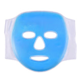 Cold Gel Face Mask Blue Full Face Mask Ice Gel Skin Firming Shrink Pores Mask Fatigue Relief Relaxation Facial Skin Care Tools