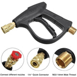 High Pressure Water Guns 3000PSI Quick Connection Adapter Car Washing Guns Pressure Water Jet Cleaning Tools Car Washer Guns