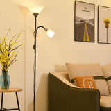 Floor lamp double head adjustable vertical table lamp picture mother lamp living room study bedside lamp LED eye protection lamp