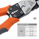 9" Wire Pliers Alloy Steel Cable Cutter Multifunctional Wire Stripper for Electrician Pliers Crimping