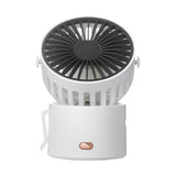 Mini Fan Portable Neck Wireless Fan Usb Rechargeable Small Clip Fan 1000mAh Battery Air Cooler Desktop Outdoor Handheld Fan