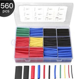 Heat Shrink wrapped Shrinking 127/164/328/560Pcs Insulation Sleeving Thermal Casing Car Electrical Cable shrink tube Tube kit