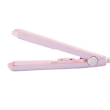 2 In 1 Home Cute Mini Hair Straightener Splint Ergonomic Anti-skid With Box Electric Wired Flat Iron Ceramic Styling Tools