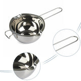 201 Stainless Steel Butter Melting Pot 600ml Water Proof Melting Bowl For Chocolate Milk Baking Tools
