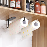 Toilet Roll Paper Holder Towel Stainless Steel Storage Rack Hanging Shelf for Kitchen Bathroom Paper Holders Tissue Accessories