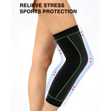 1Pair Sports Full Leg Knee Sleeves , Compression Knee Brace Protect Leg for Arthritis Basketball Cycling Sport Football