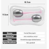 Facial Ice Globes Stainless Steel Cooling Cryo Facial Spa Globes For Anti Aging Face Eye Massager Skin Care Tool For Beauty Care