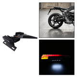 Motorcycle Registration License Plate Holder Replacement LED Tail Light for R NineT 2014‑2021 for Scrambler Stand Steady